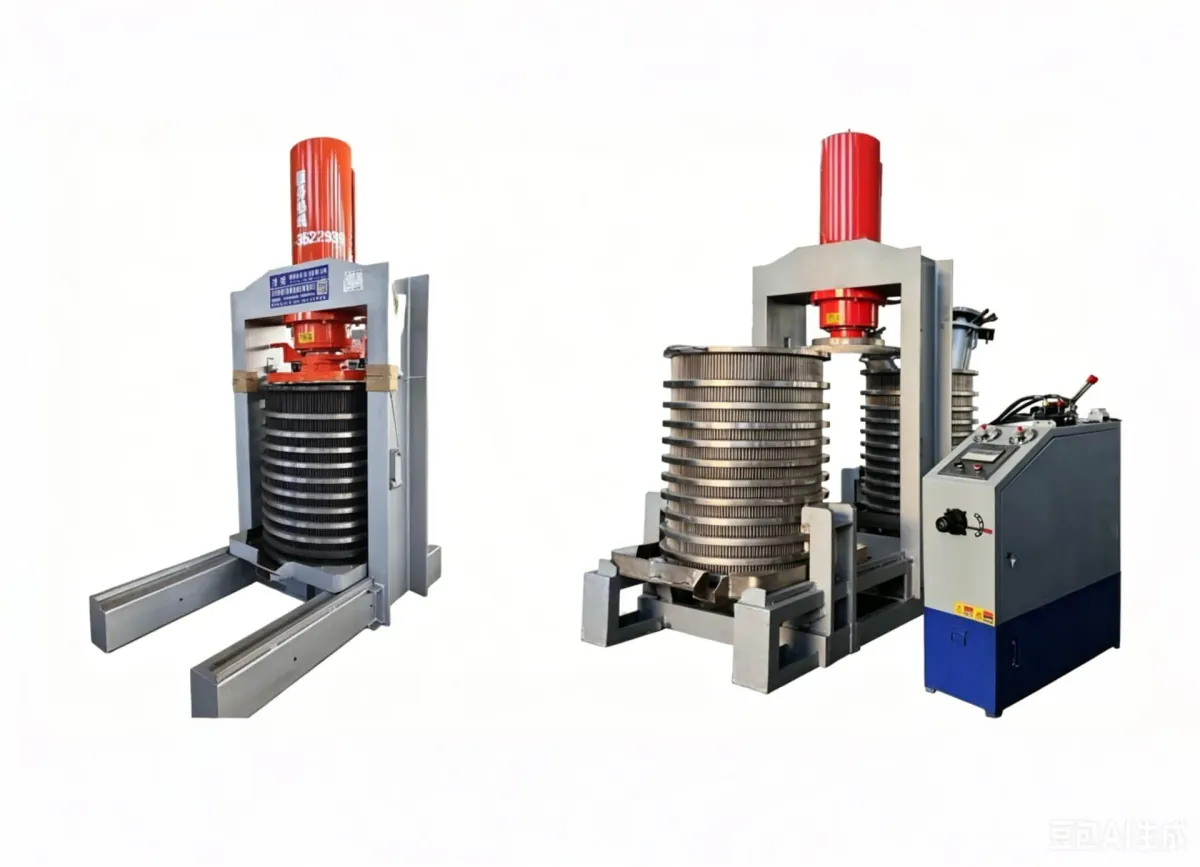 Sludge Dewatering Hydraulic Press